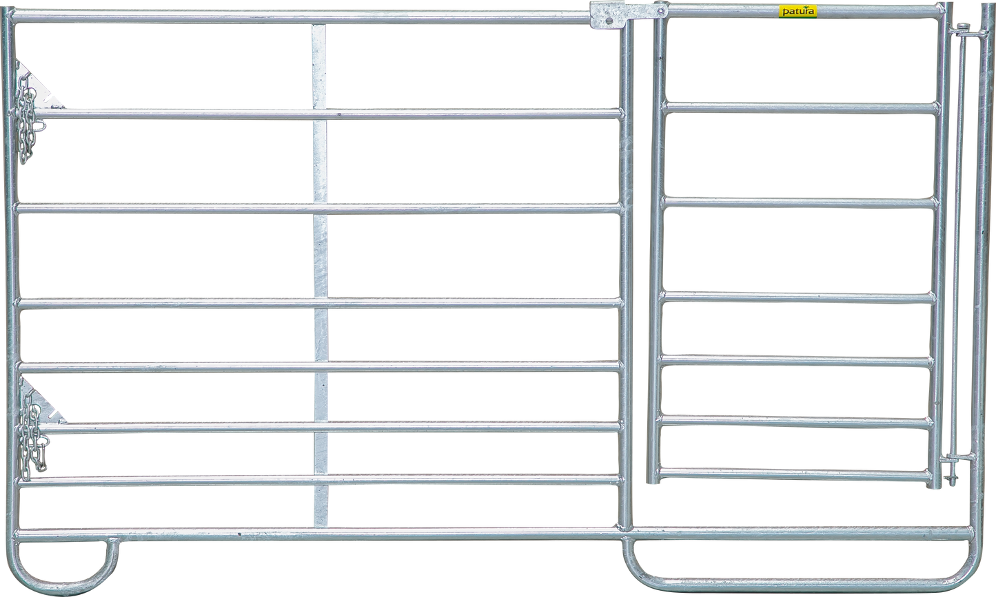 Mini-Panel mit Tor 1,83 m, H= 1,10 m, vz