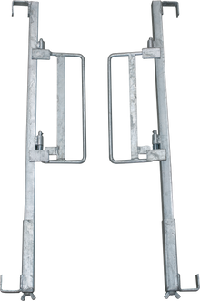 Rücklaufsperre (2-teilig), Schafe, für Horden, verzinkt