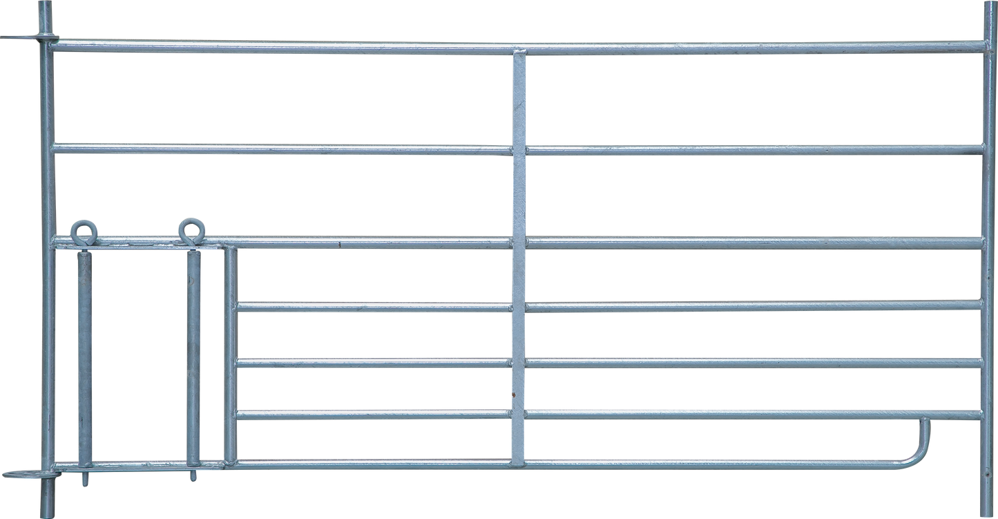 Steckfix-Horde mit Lämmerschlupf B= 1,83 m, Höhe 92 cm