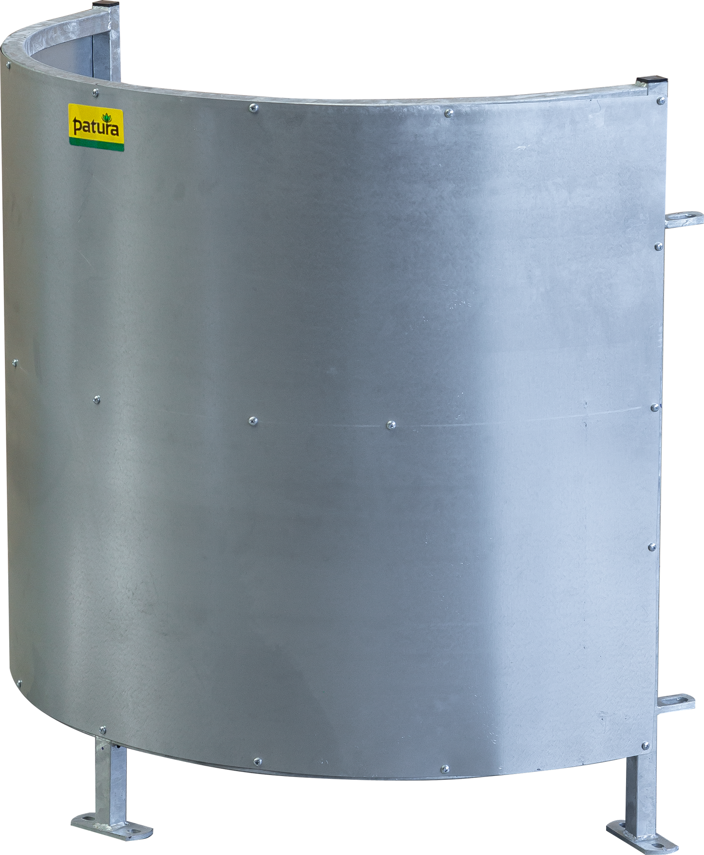 Kurvenhorde, blechverkleidet, Höhe 1,00 m