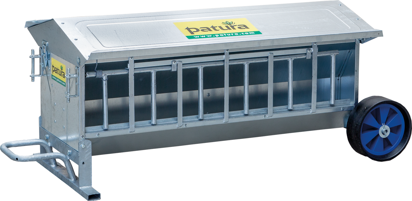 Lämmer-Futterautomat fahrbar