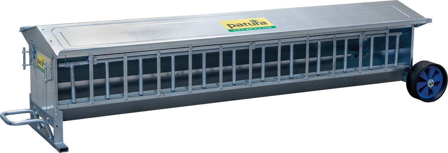 Lämmer-Futterautomat fahrbar