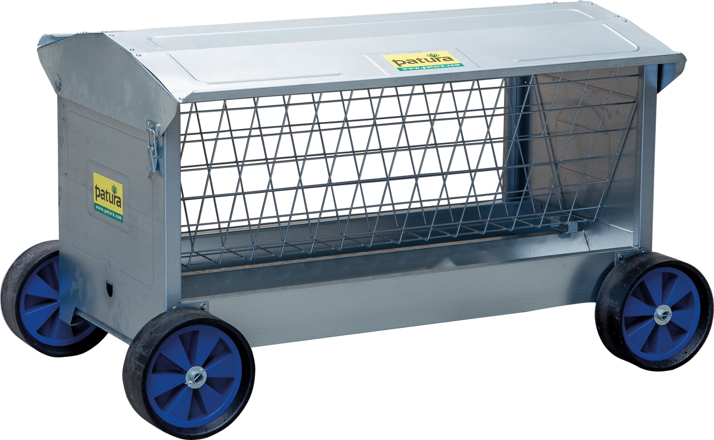 Heuraufe auf Rädern