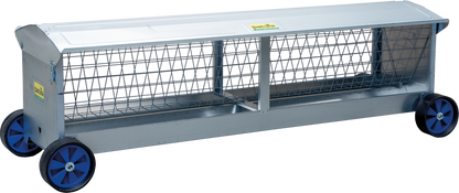 Heuraufe auf Rädern