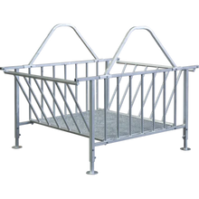 Viereckraufe Standard, 28 Fressplätze verzinkt