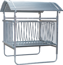 Viereckraufe für Ziegen