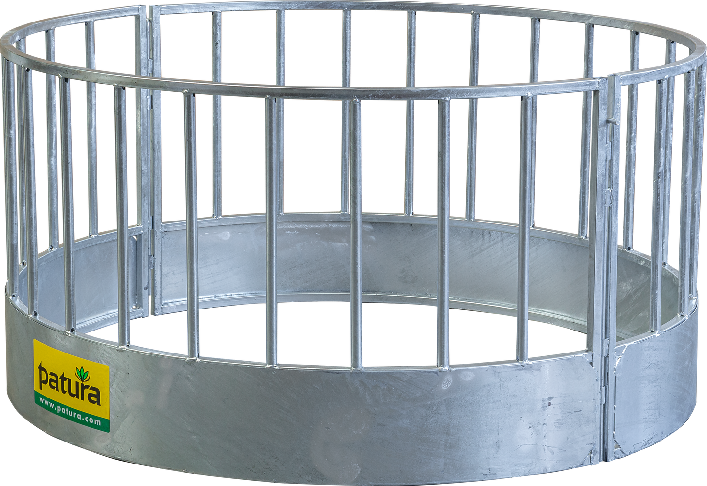 Rundraufe für Schafe, 28 Plätze verzinkt, 2-teilig