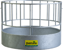 Rundraufe für Schafe, 20 Plätze verzinkt, 2-teilig