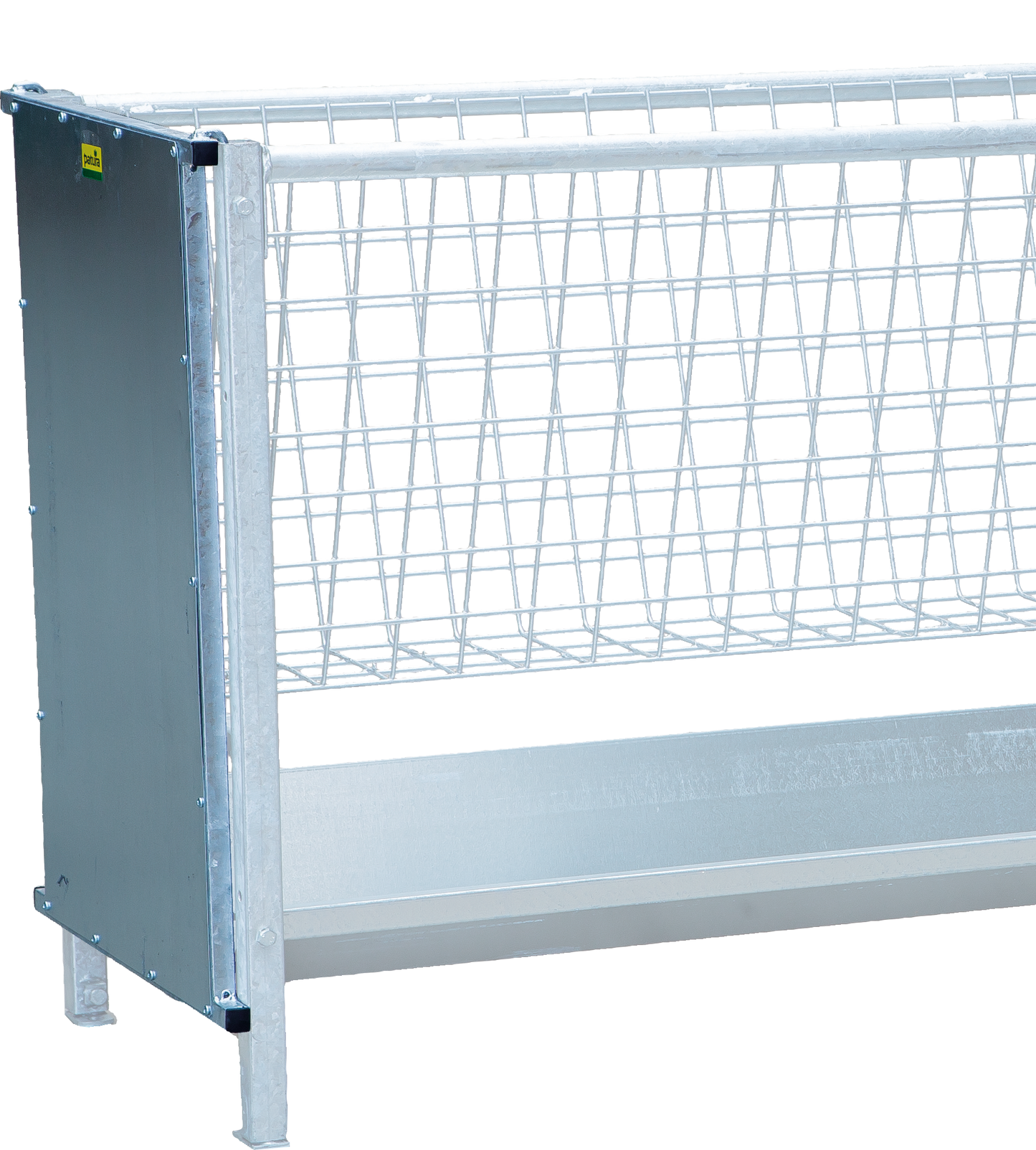 Endstück für Gangraufe zum Einhängen verzinkt, für Schafe