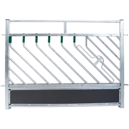 Selbstschließendes Fressgitter für Schafe