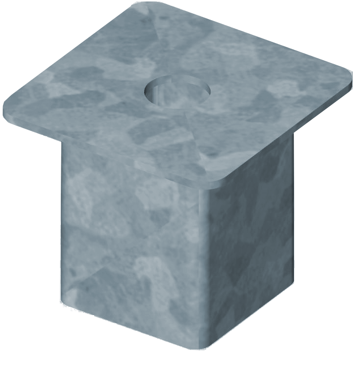 Abdeckung für Einbauhülse