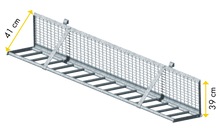 Heuraufe zum Einhängen in Horden