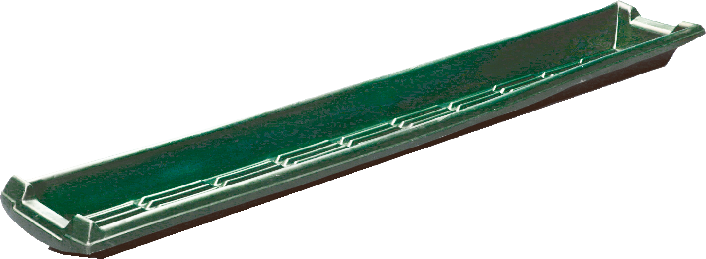 Klauenwanne, 3,00m, Kunststoff, für Schaf-Fanganlagen Gerippter Boden