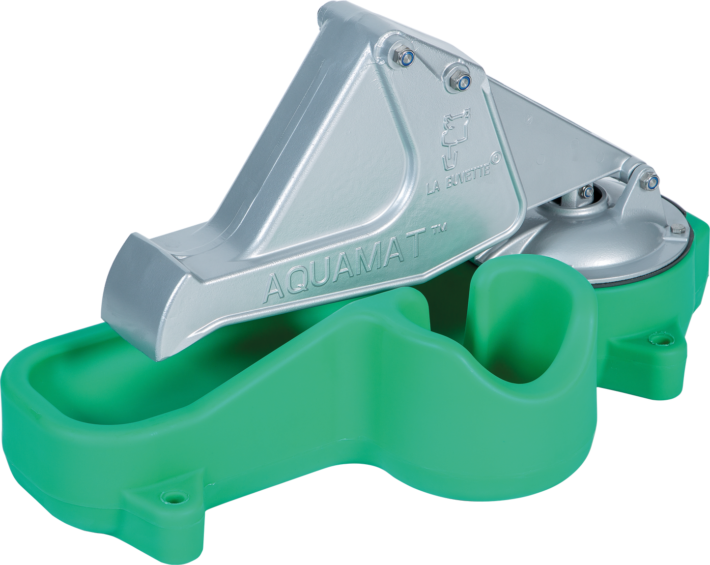 Membran-Weidepumpe, Aquamat Mutterkuh inkl. Schlauchanschluss-Stutzen 1" und Schlauchschelle