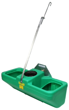 Anbau-Doppeltränke Mod. Biglac 55 T Inhalt 55 l, Niederdruck-Schwimmerventil