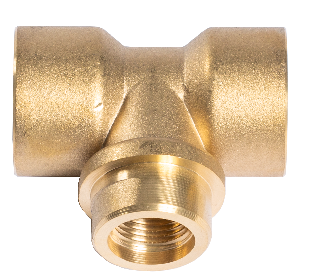 T-Stück 3/4" für Rohrventil-Becken A33 aus Messing