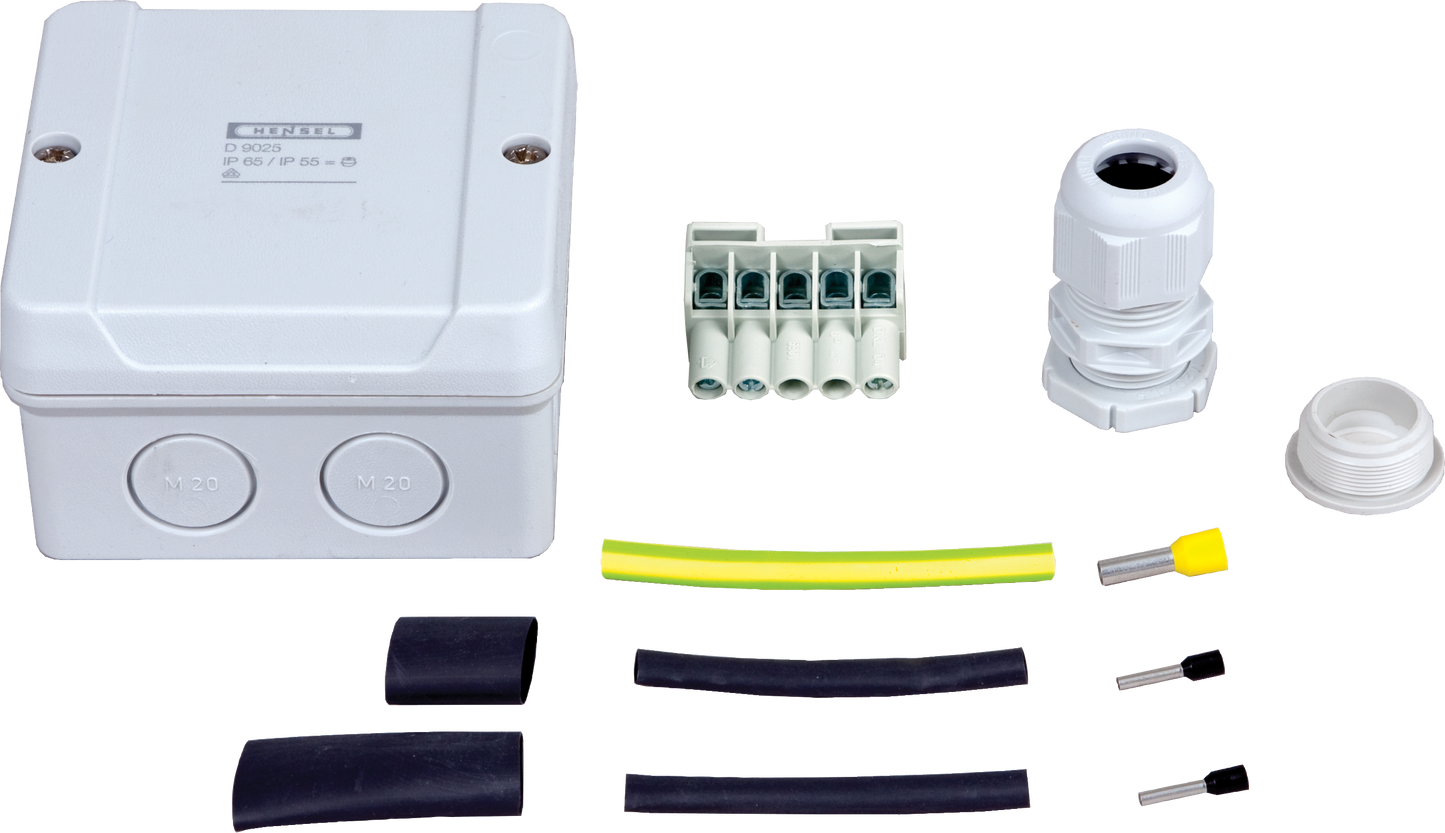 Netzanschluss-Set für selbstregulierendes Heizkabel