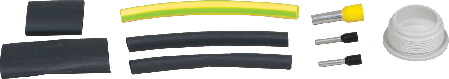 Kabelanschluss-Set zusätzlich für selbstregulierendes Heizkabel