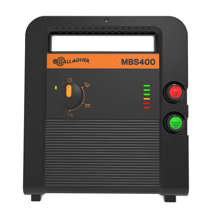 MBS400 Multipower-Weidezaungerät (4,0J - 230V/12V/Solar) mit gratis Voltmeter