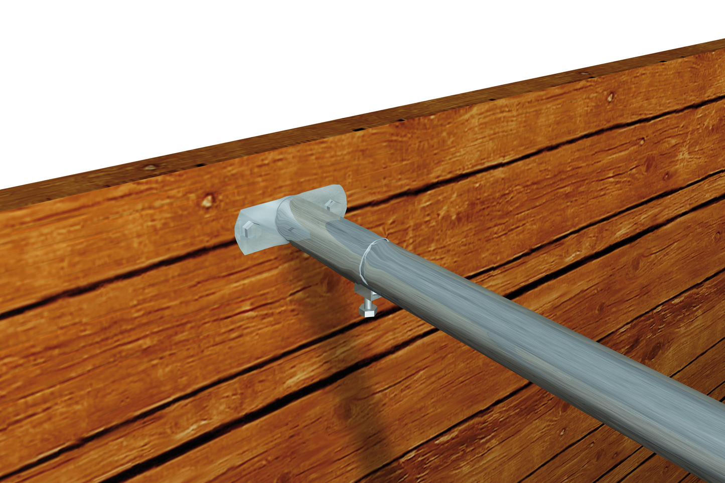 Wandhalter für Rohr 38 mm