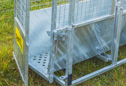 Mechanische Waage für Schafe und Kälber inkl. analoger Zugwaage