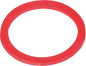 Dichtungsring für Kugelventil, rot, 2,5 mm