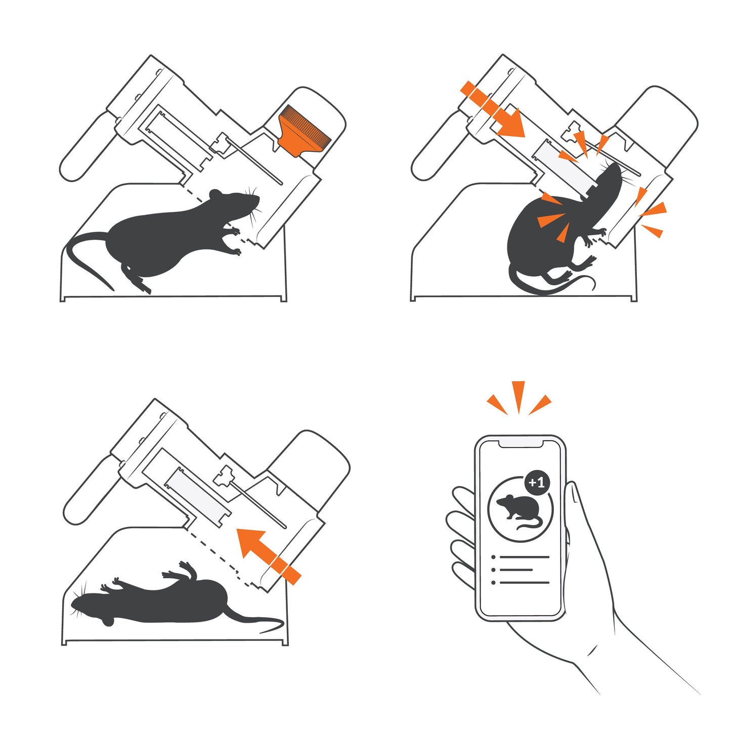 A24 Ratten- und Mäusefallen Smart-Kit von Goodnature