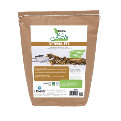 Höveler Herbs Derma Fit 800 gr.