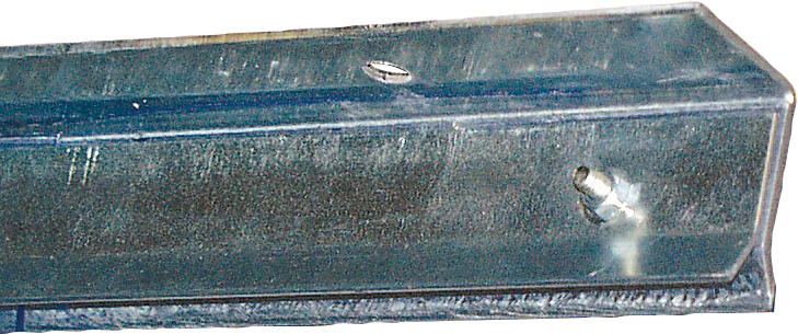 Klemmprofil, Unten-Montage