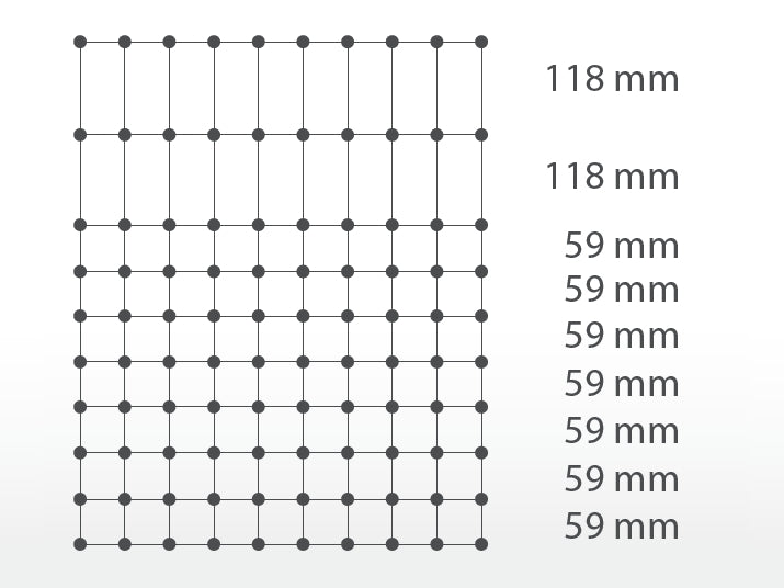 Euronetz "Ernteschutz" 65 cm H, 50 m L