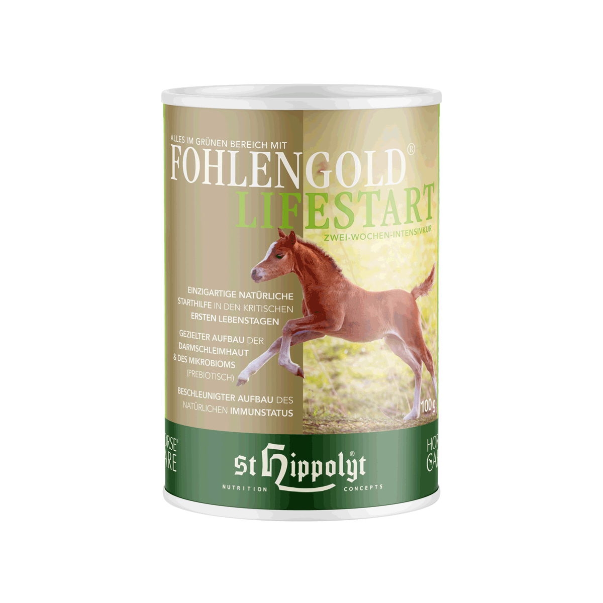 St. Hippolyt Fohlengold Lifestart 100 gr