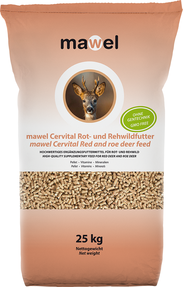 Mawel C.Rot- und Rehwildfutter 25 kg