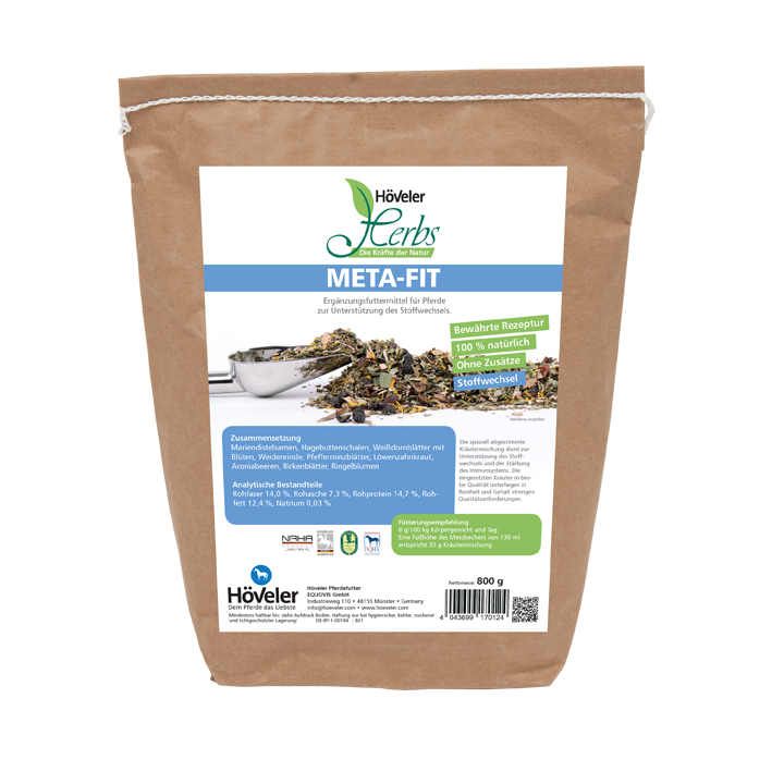 Höveler Herbs Meta Fit 800 gr.
