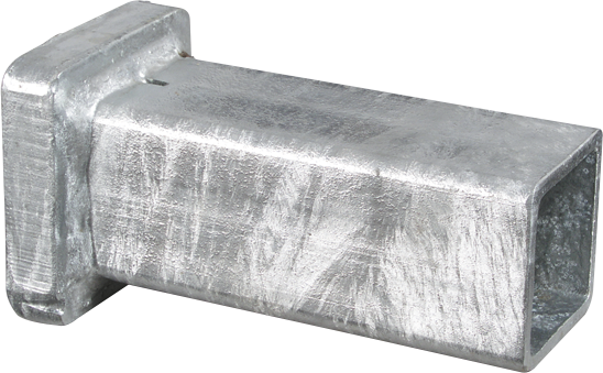 Einschlagkappe, zum Einschlagen von Hartholz-Pfählen 40 x 40 mm