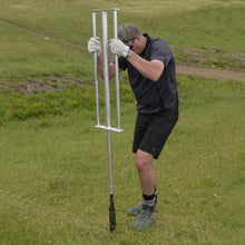 Line Post Hilfshülle für Ramme