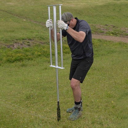 Line Post Hilfshülle für Ramme