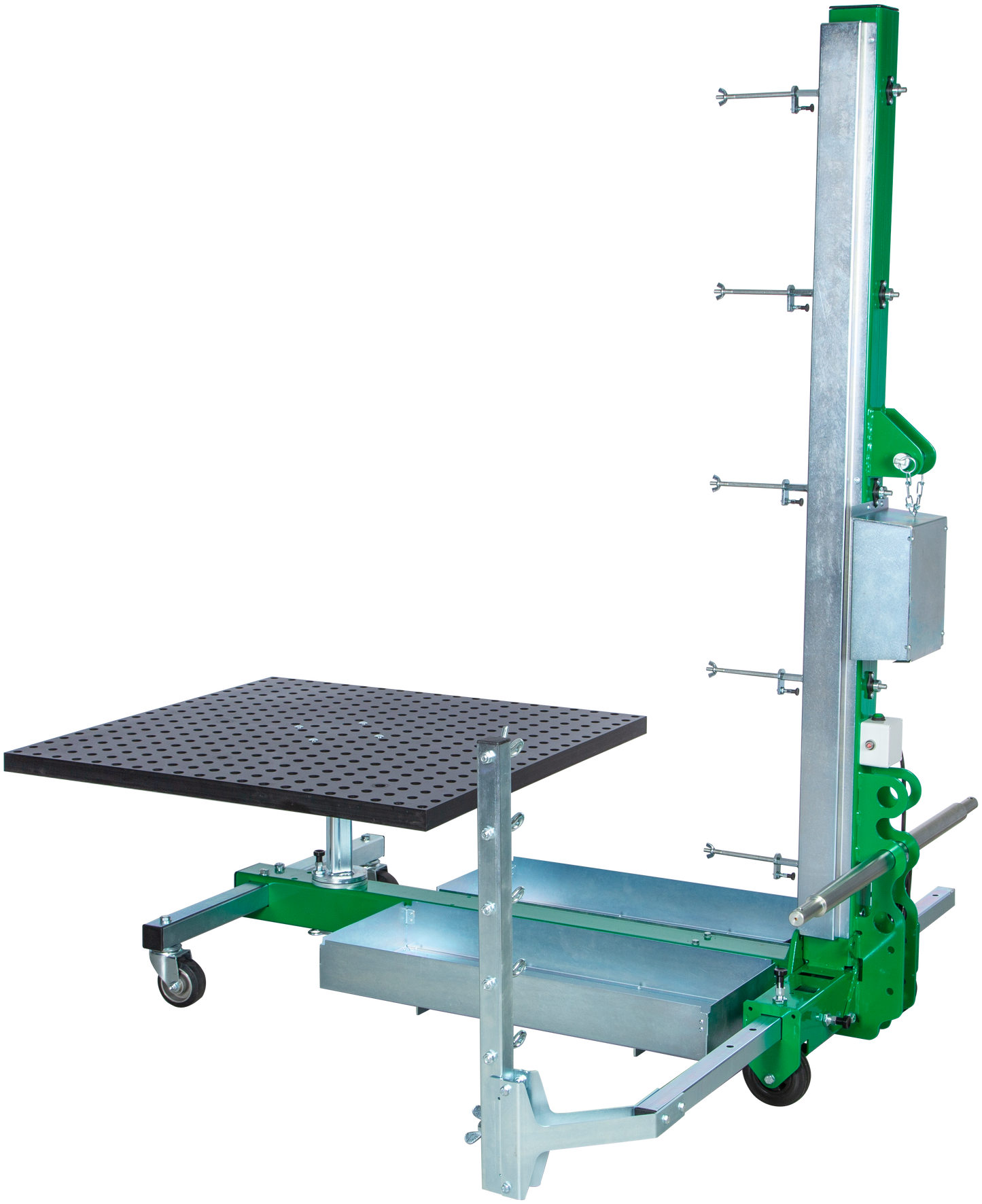 Tornado Master 5.0 Weidezaunmaschine für bis zu 5-reihige Zäune mit 3-Punkt Aufnahme