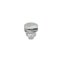 Drahtklemme für Weidezaun - Runde Verbindungsschraube mit Sechskantmutter