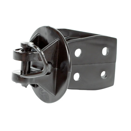 Abstand-Isolator für Stacheldrahtzäune schwarz 25 Stück