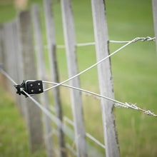 Abstand-Isolator für Stacheldrahtzäune schwarz 25 Stück