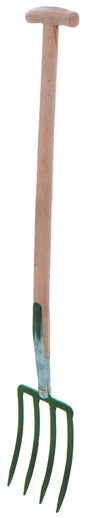 Spatengabel mit T-Stiel 4 Zinken