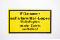 Verbotsschild "Pflanzenschutzmittel"