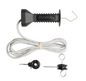 Dehnbares Cord-Torset schwarz 6m