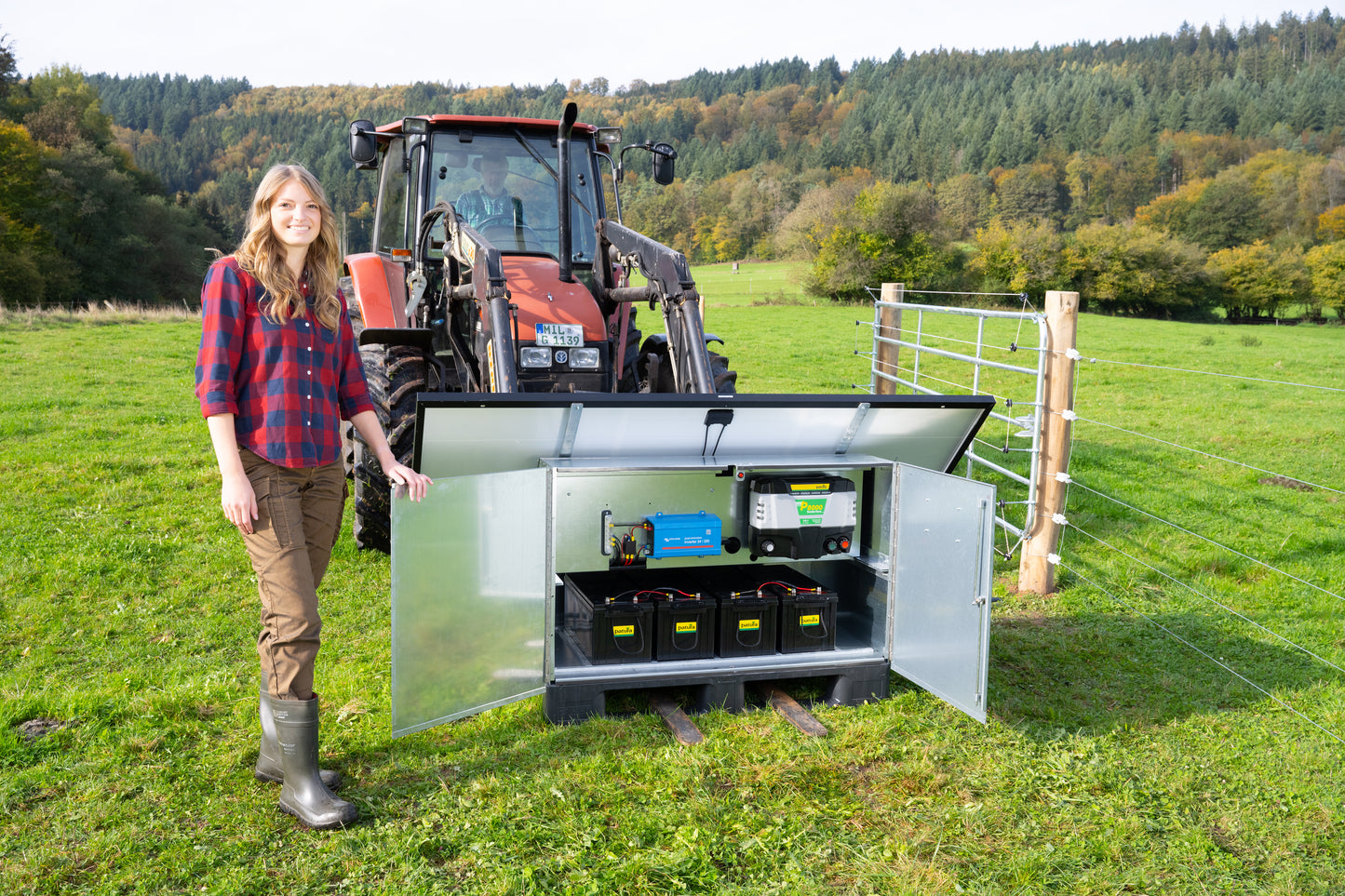 P8000, mit Sicherheitsbox XXL, Solarmodul 480 W