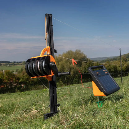 SmartFence Haspel mit PowerLine Litze 1,6mm 102m