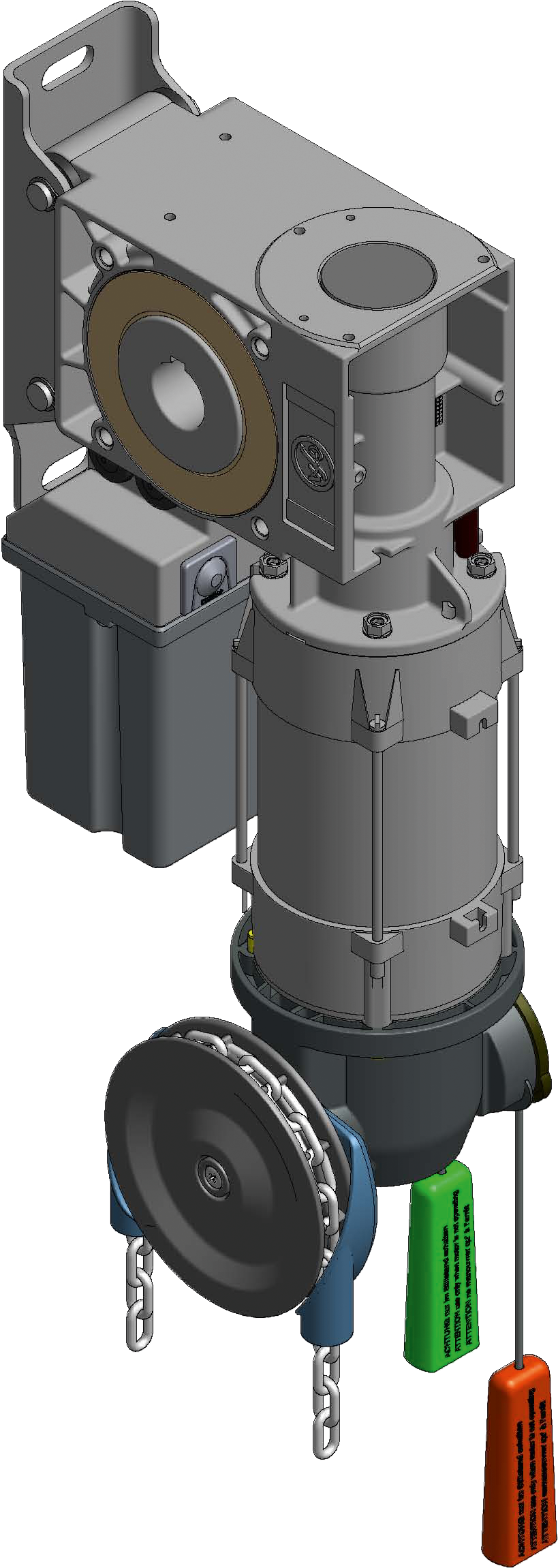 Elektro-Agrartor PLUS 10/5 Breite 10,00 m, Höhe 5,00 m Bausatz ohne Motor und Schalter