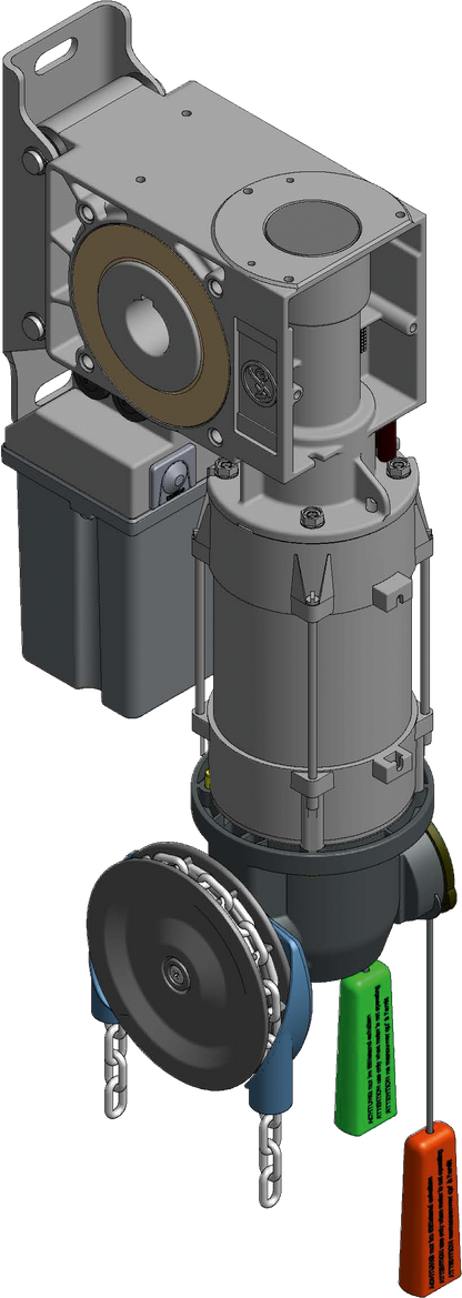 Elektro-Agrartor PLUS 10/5 Breite 10,00 m, Höhe 5,00 m Bausatz ohne Motor und Schalter