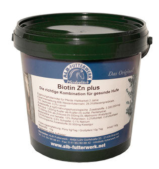 Pferdeglück Biotin - Ergänzungsfuttermittel für Pferde 0,75kg