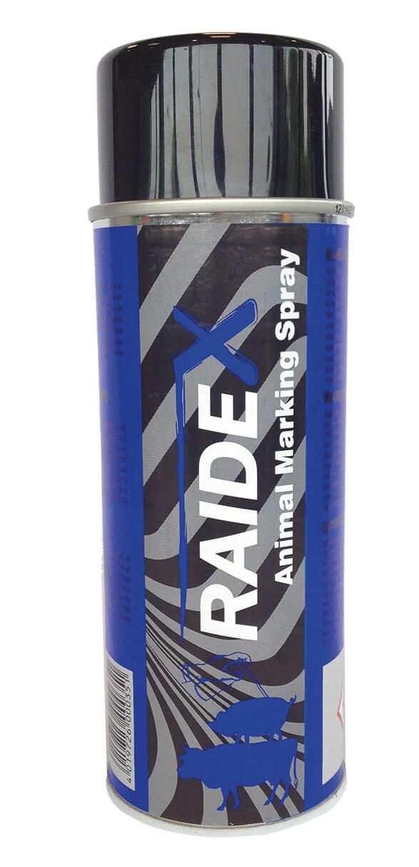 RAIDEX Viehzeichenspray für Rinder / Schweine (500 ml) | blau