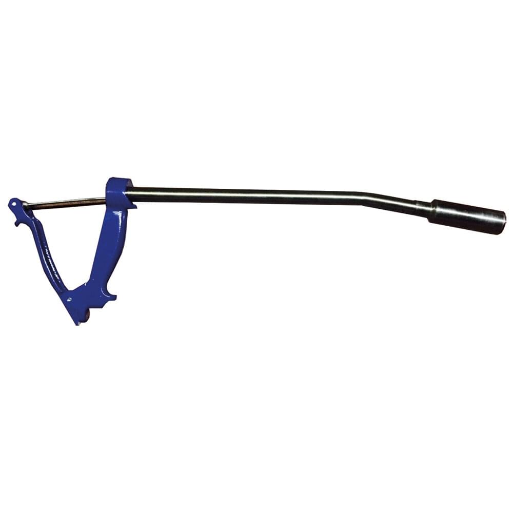 KAMER Pilleneingeber aus Edelstahl mit Aluminiumgriff (46 cm)